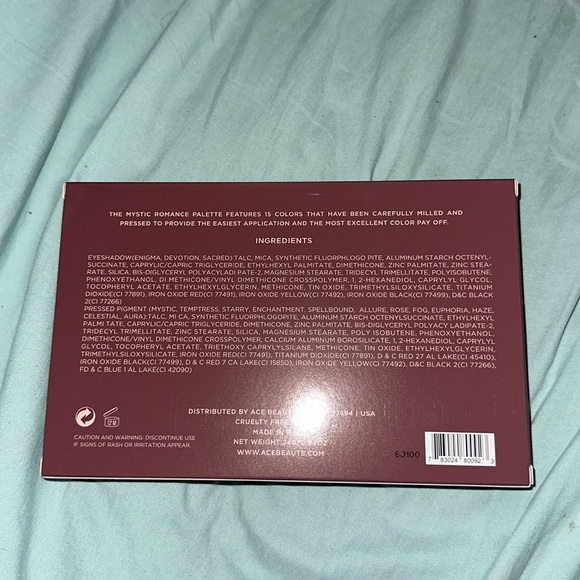 Ace Beaute mystic romance eyeshadow palette - Picture 3 of 7